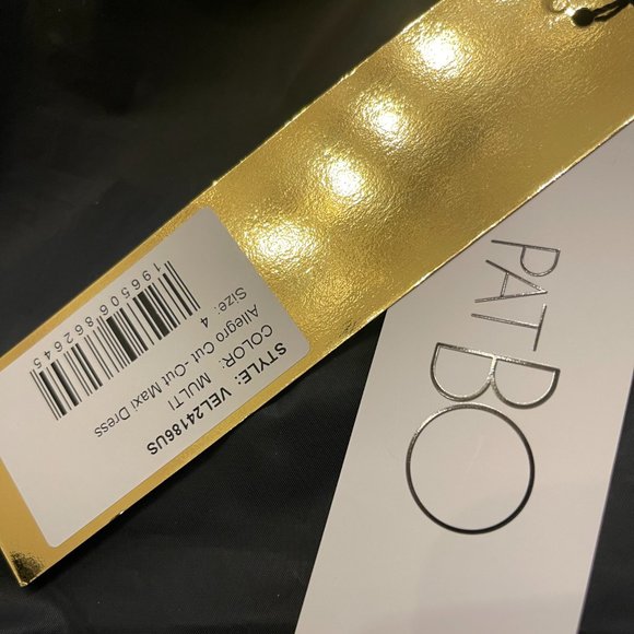 Patbo allegro -cut out maxi dress -size 4 - Picture 4 of 4